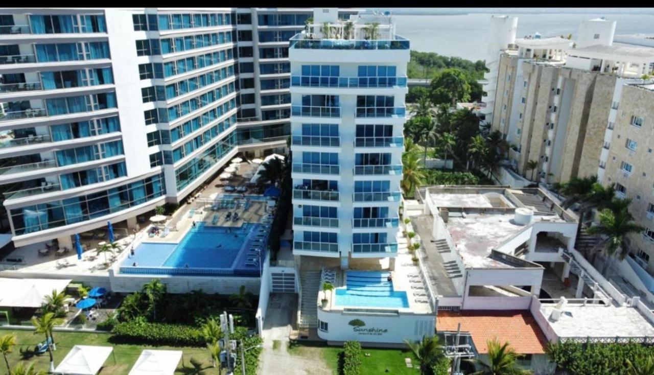 Luxury Apartment, Sector Morros, Vista Y Salida Al Mar Edificio Sunshine Cartagena Exteriér fotografie