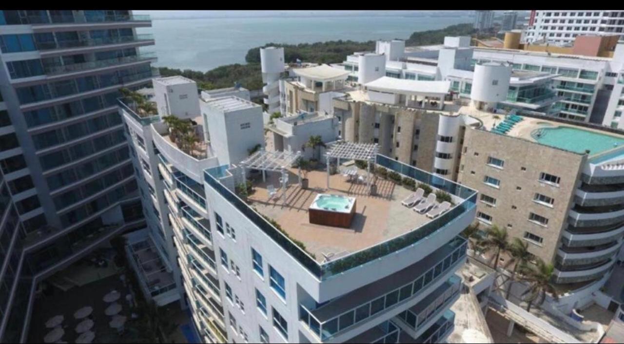 Luxury Apartment, Sector Morros, Vista Y Salida Al Mar Edificio Sunshine Cartagena Exteriér fotografie