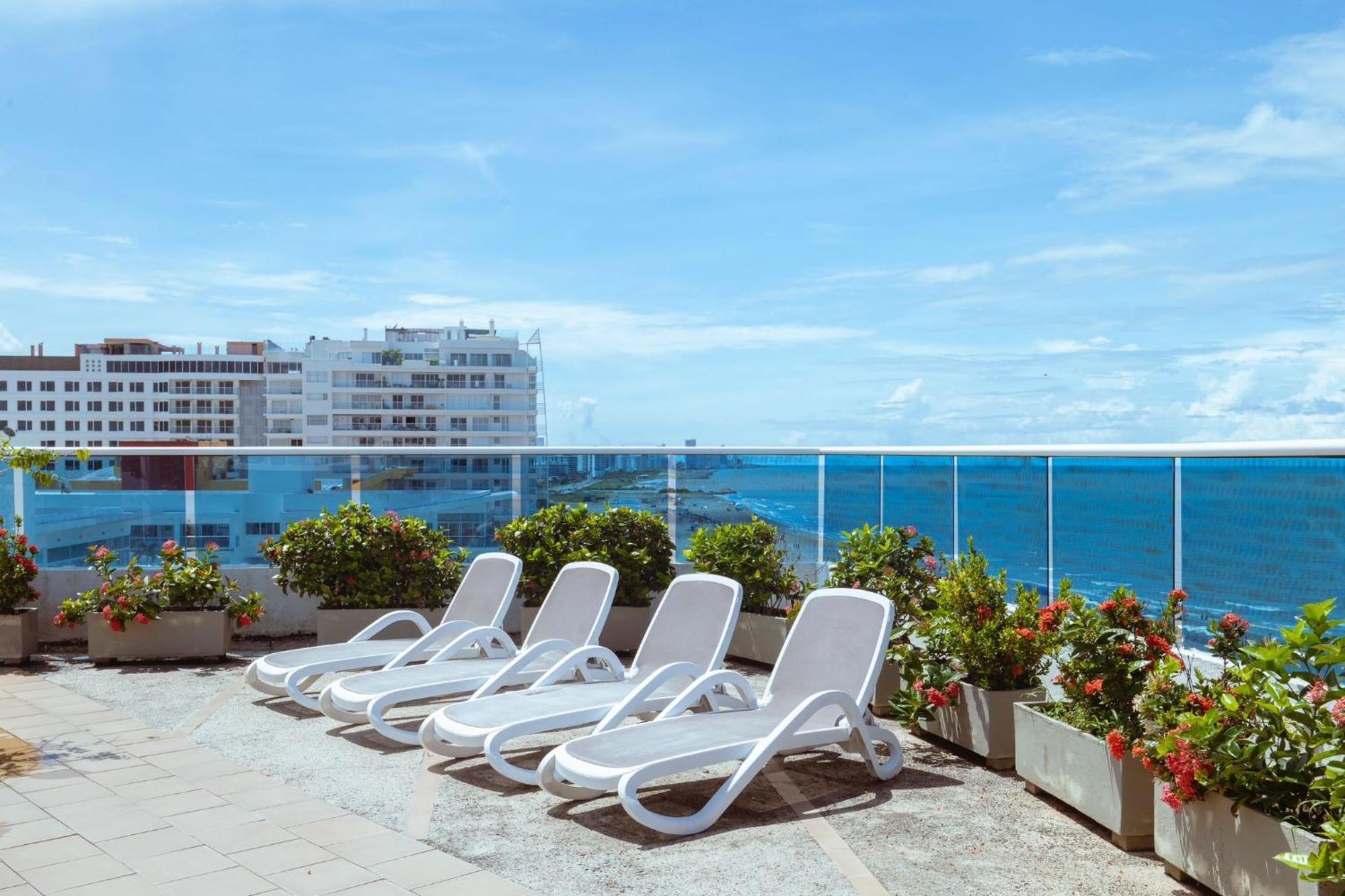 Luxury Apartment, Sector Morros, Vista Y Salida Al Mar Edificio Sunshine Cartagena Exteriér fotografie