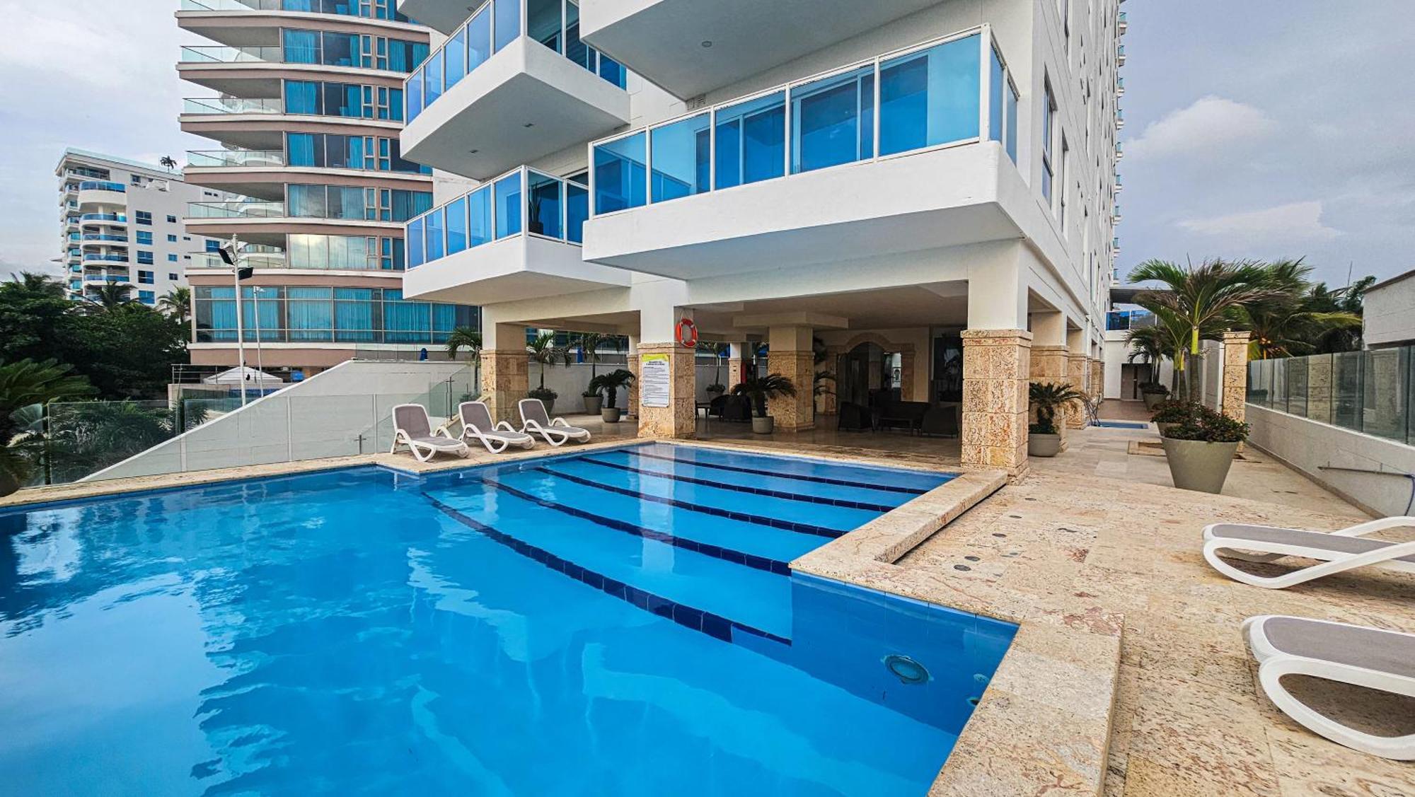 Luxury Apartment, Sector Morros, Vista Y Salida Al Mar Edificio Sunshine Cartagena Exteriér fotografie
